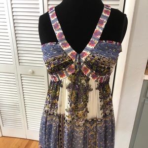 Nine West Floral dress with gorgeous neckline